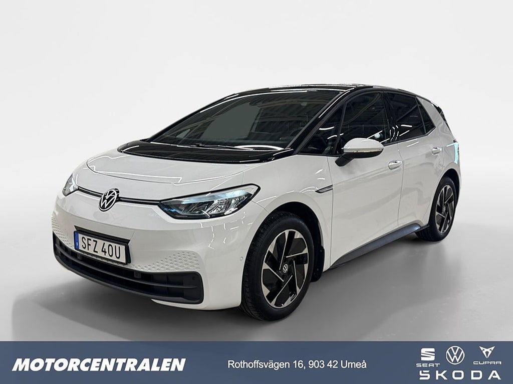 Volkswagen ID.3 PRO 204HK/Backkamera/ACC/Ink.vinterhjul