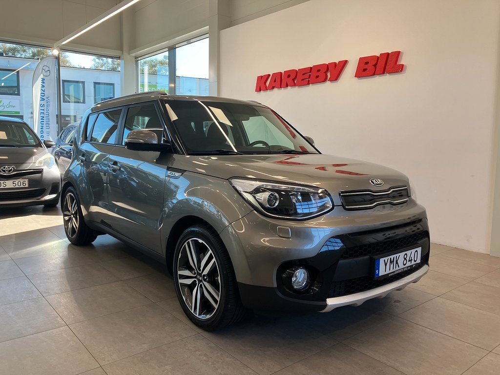 Kia Soul 1.6 CRDi GLS Drag | Navi | B-kam | Rattvärme | 