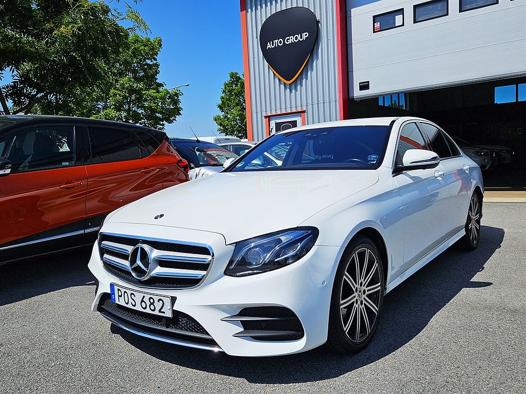 Mercedes-Benz E 220 d 9G-Tronic, 194hk AMG Line Nybesiktad Nyservad
