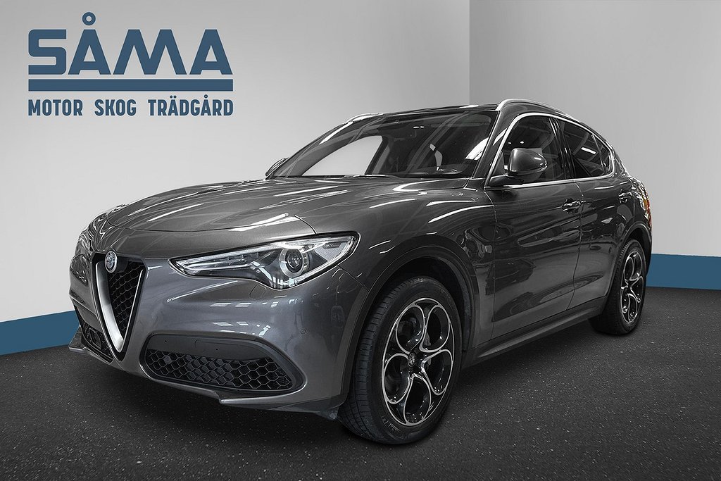 Alfa Romeo Stelvio 2.0 Turbo Q4 280 hk Drag, Pano. H/K,