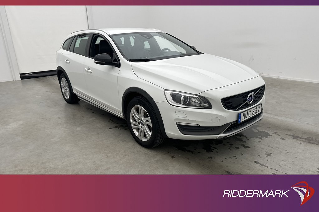 Volvo V60 Cross Country D3 Summum VOC Värmare Skinn Drag