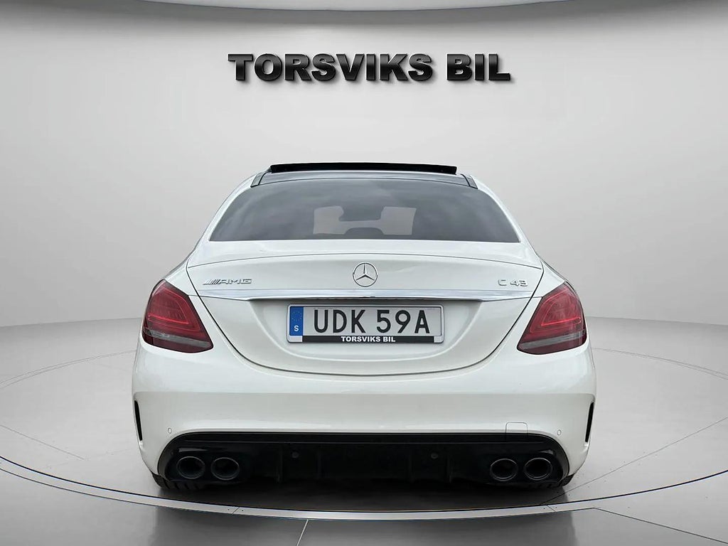 Mercedes-Benz AMG C 43 4MATIC AMG Line Designo Pkt 3500 Mil 1 Ägare - miniatyr 5