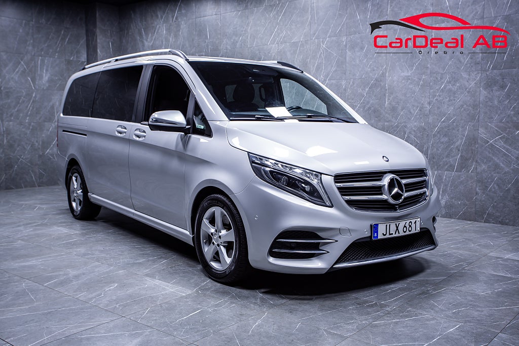 Mercedes-Benz V 220d 3.1t 7G-Tronic AMG M-Värmare 360° Drag