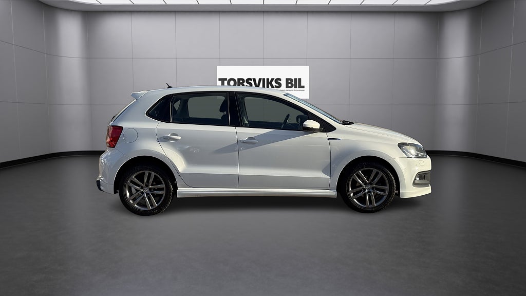 Volkswagen Polo 5-dörrar 1.2 TSI R-Line Base P-Sensorer Ny servad - miniatyr 7