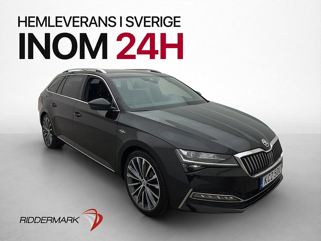 Skoda Superb 2.0 TDI 4x4 L&K D-Värm Cockpit Drag Skinn