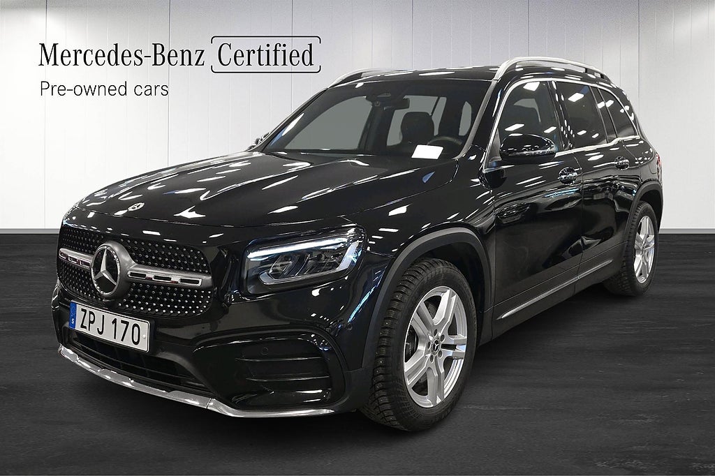 Mercedes-Benz GLB 220 d 4MATIC AMG Panorama Dragkrok Panelbelysning