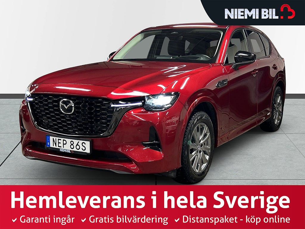 Mazda CX-60 PHEV MOMSAD/10-års garanti/Kamera/BOSE/S&V-Däck
