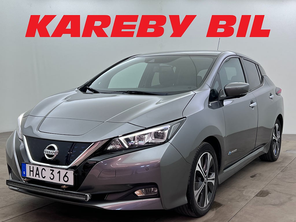Nissan Leaf 40 kWh 150hk 360° Kamera Navigation Rattvärme BOSE