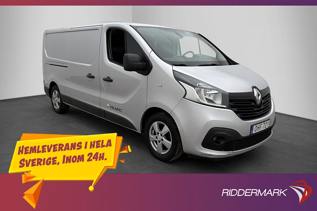 Renault trafic L2 Värmare PDC Dragkrok 3-Sits Farthållare