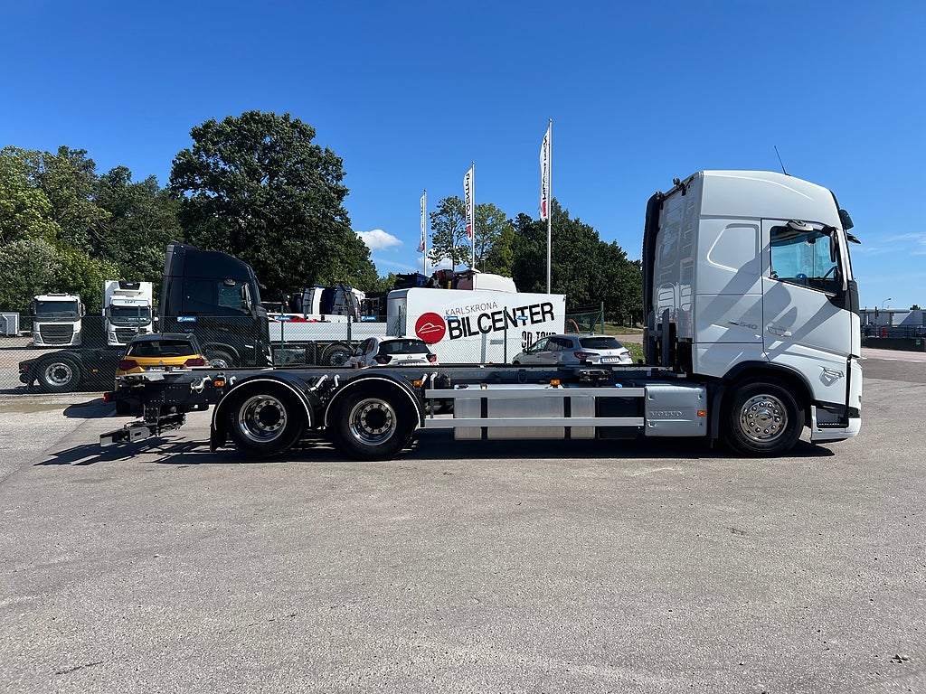 Volvo FH13 540 6x2 Containerede / Lösflaksbil, I-See