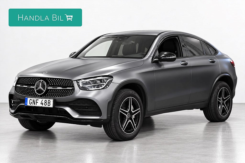 Mercedes-Benz GLC300 e 300 e Coupé 4MATIC AMG Line Night Taklucka P-värm