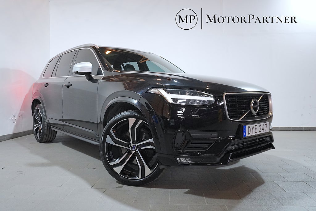 Volvo XC90 D5 AWD R-Design Pano B&W kamera 22"