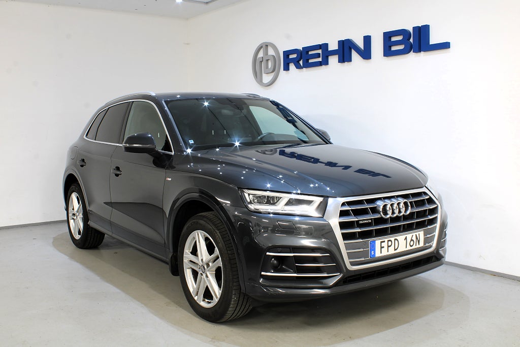 Audi Q5 40 TDI quattro S line Evolution Cockpit Värm Drag 190hk