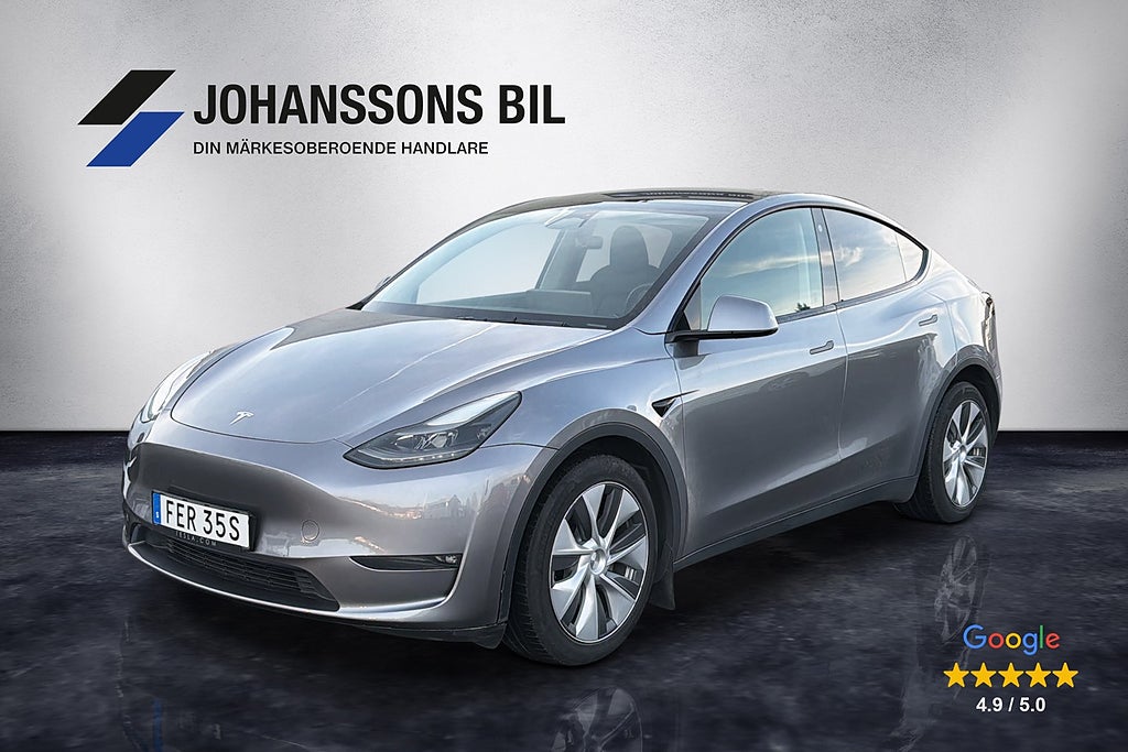 Tesla Model Y Long Range AWD Dragkrok MOMS