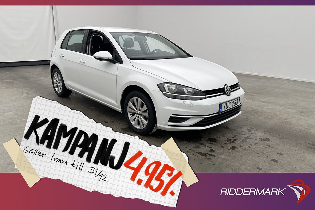 Volkswagen Golf 1.0 TSI 115hk Style CarPlay  4,95% Ränta