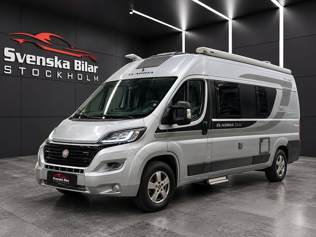 Adria Mobil Twin 600 SPT 2.3 MultiJet /1 ÄGARE /TV /KAMREM BYTT /GASOL