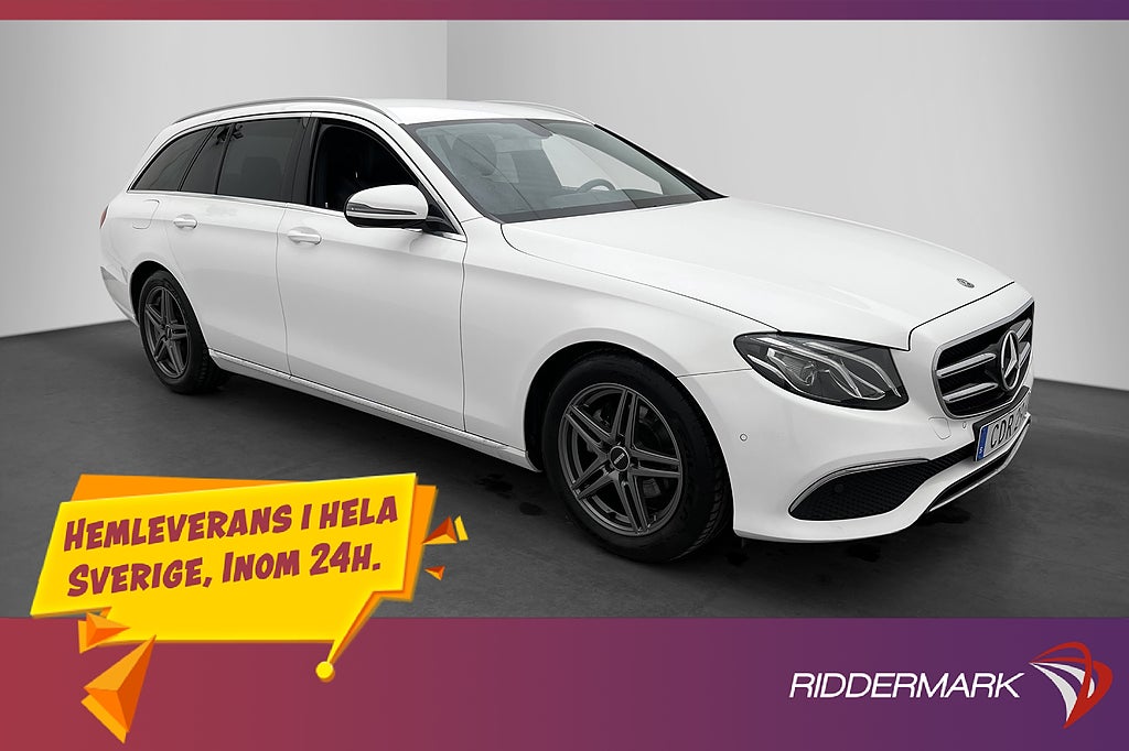 Mercedes-Benz E 200 t d 150hk 9G Widescreen Kamera Drag