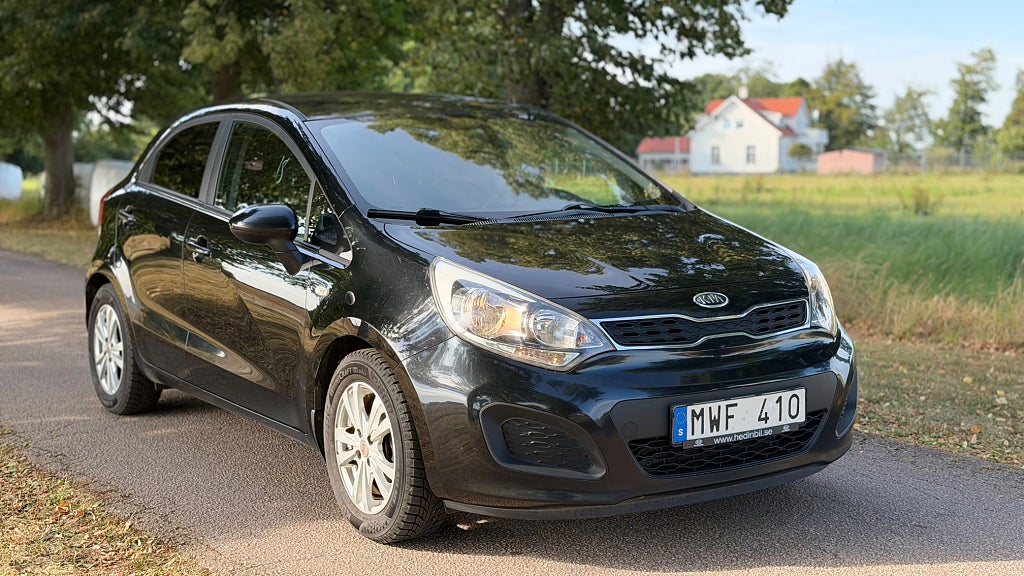 Kia Rio 1.2 CVVT GLS Svenksåld, Ny besiktigad, Ny servad