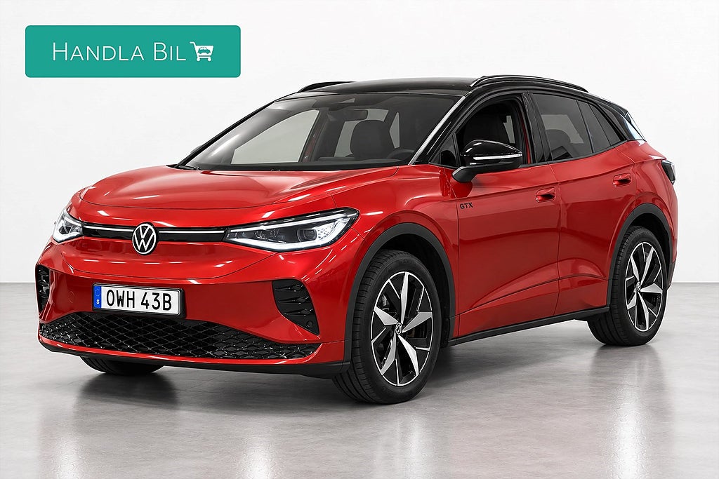 Volkswagen ID.4 GTX 77 kWh 4M Top Sport Massage Alcantara P-värm Drag