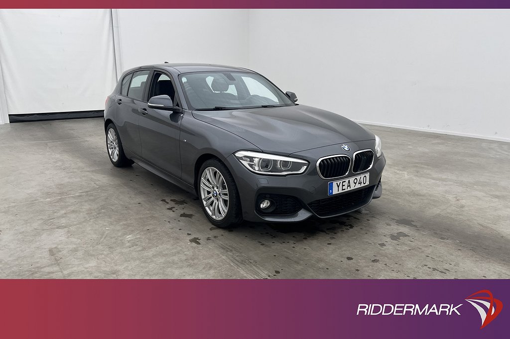 BMW 118 i 136hk M Sport Sensorer Välservad Låg-skatt