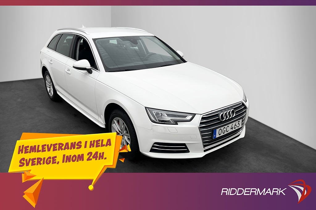 Audi A4 Avant TDI 190hk Proline D-Värmare P-Sensorer Drag