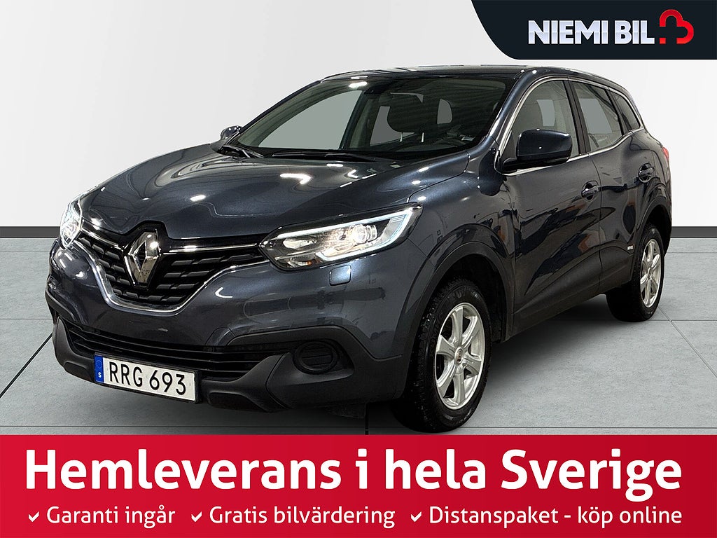 Renault Kadjar 1.3 TCe GPF Kamkedja Farthållare GPS Bluetooth ISOFIX S&V-däck