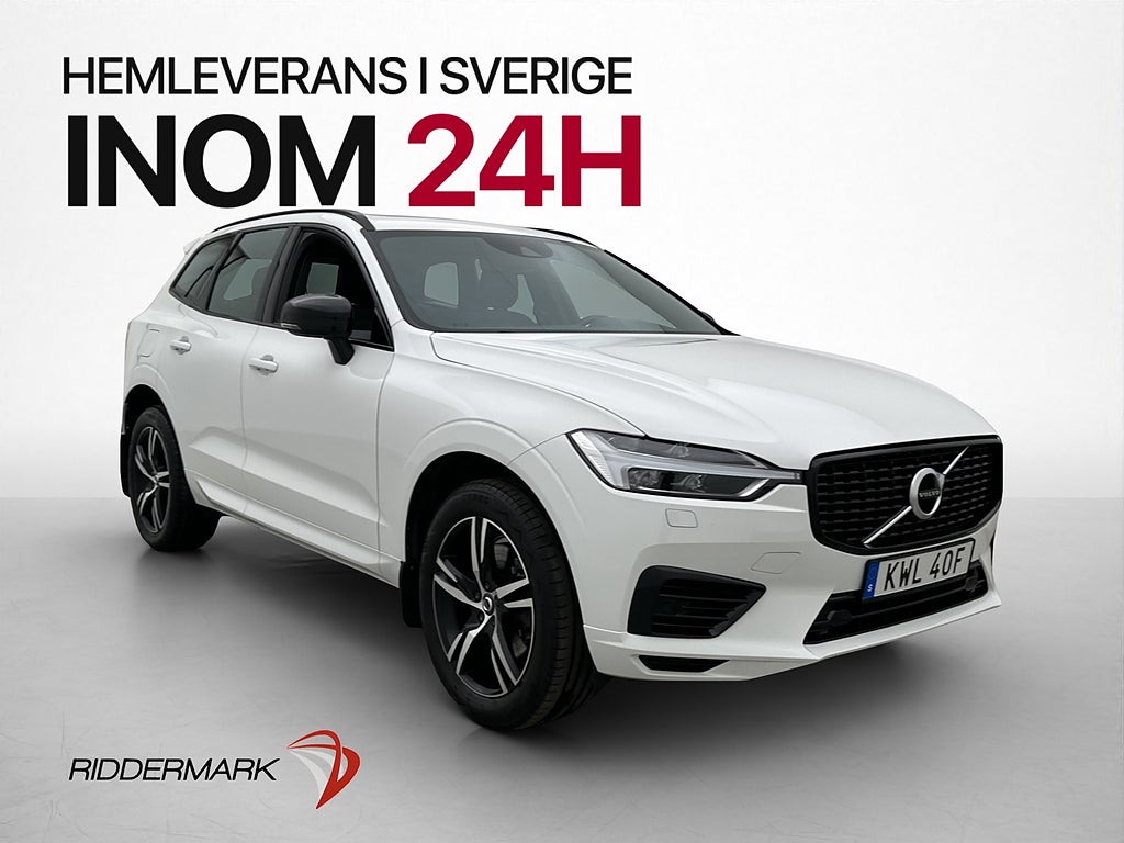 Volvo XC60 T6 AWD R-Design Panorama Drag Kamera VOC Värmare