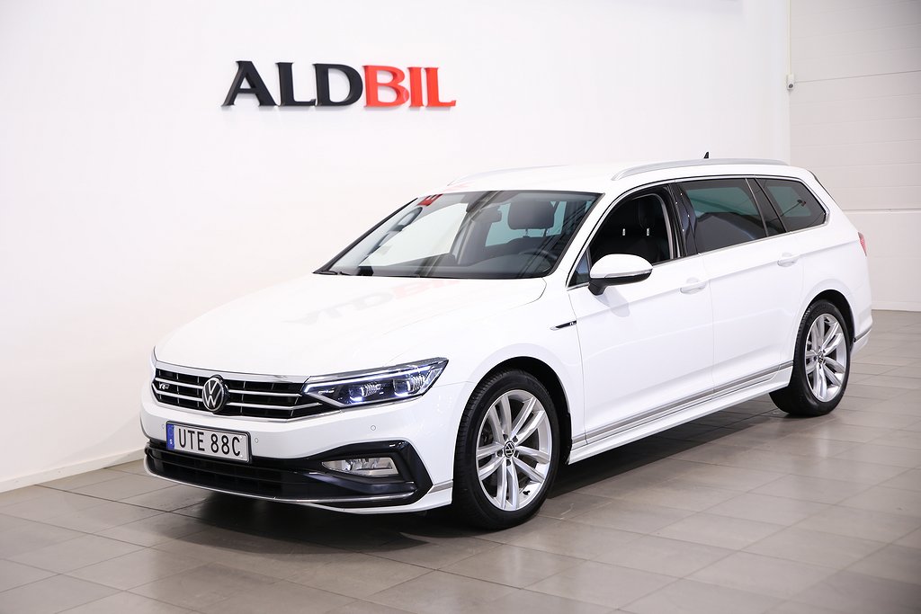 Volkswagen Passat TDI 200hk 4Motion R-Line GT Executive DSG / Drag / Värm / Läder