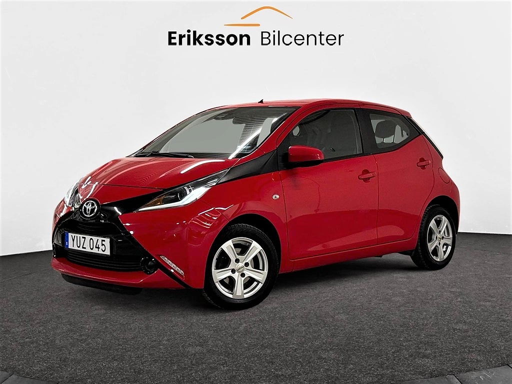 Toyota Aygo 5-dörrar 1.0 VVT-i X-PLAY Touch Euro 6 / 0%Ränta 