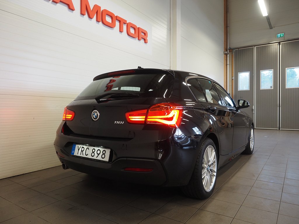 BMW 118I 136hk Steptronic M Sport | Skinn | PDC | 2019