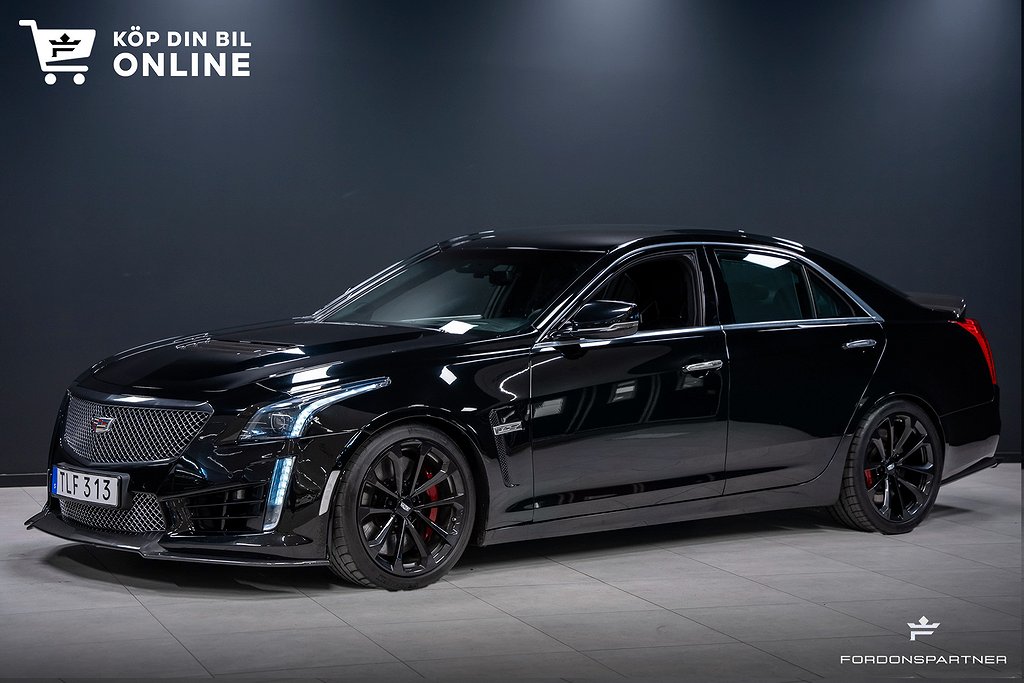 Cadillac CTS -V 6.2 V8 649HK KOLFIBER RECARO STOLAR 