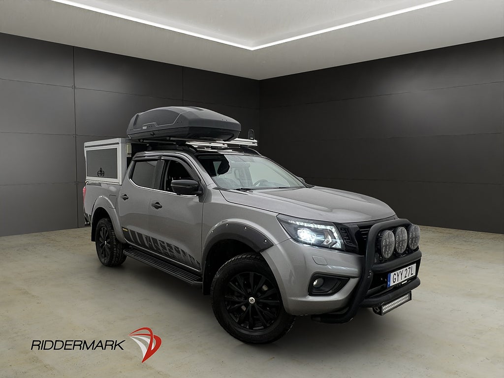 Nissan Navara N-Guard 2.3 4WD PÅBYGGNAD Drag Diff Skinn Moms