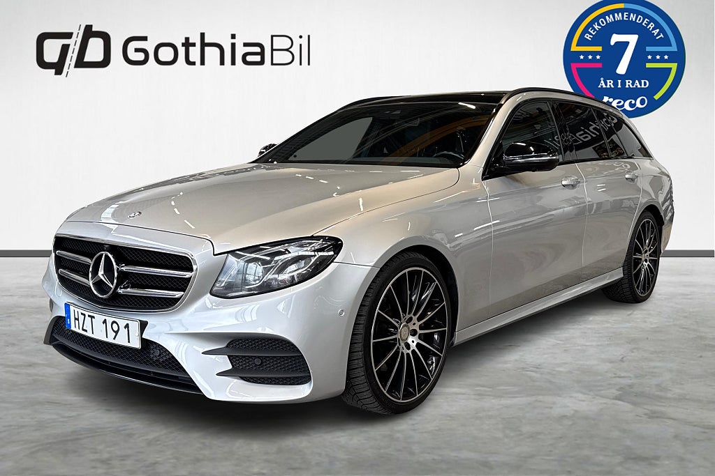 Mercedes-Benz E 250 T 9G-Tronic AMG Line Burmeister Panorama Dragkrok
