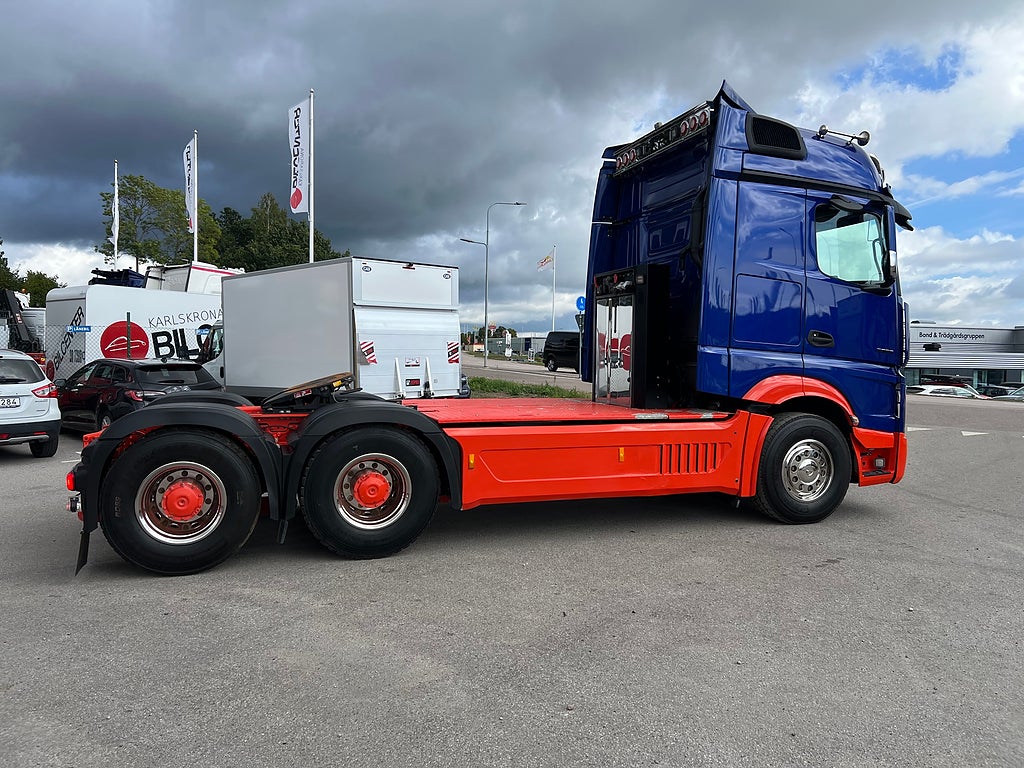 Mercedes-Benz Actros 3353 LS 6x4 Dragbil, Hydraulik, Euro 6