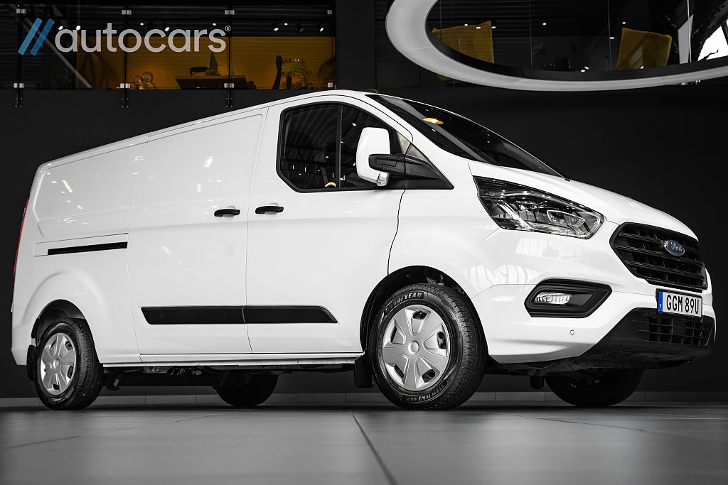 Ford transit Custom 170hk|Leasbar|Ramp|2xdörr|Se utr!