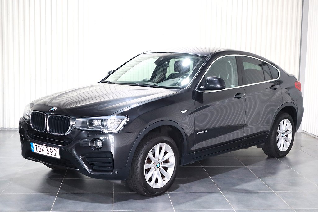 BMW X4 xDrive20d Steptronic 360-kamera Navi Skin 190hk SoV 