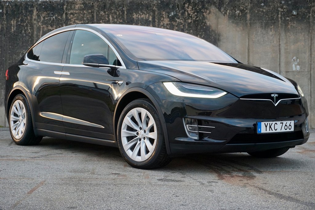Tesla Model X 100D AWD|Drag|423hk|MOMS|Luft|Premiumpaket|