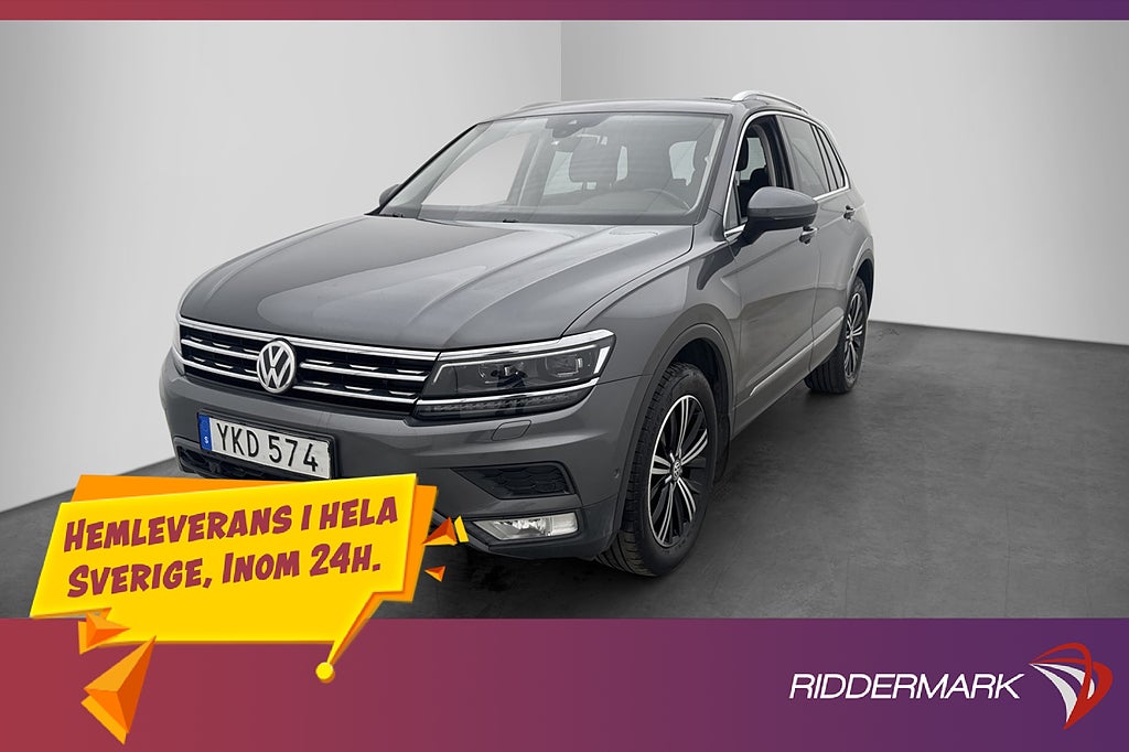 Volkswagen Tiguan 2.0 TDI 4M GT D-Värm Drag Kamera Cockpit