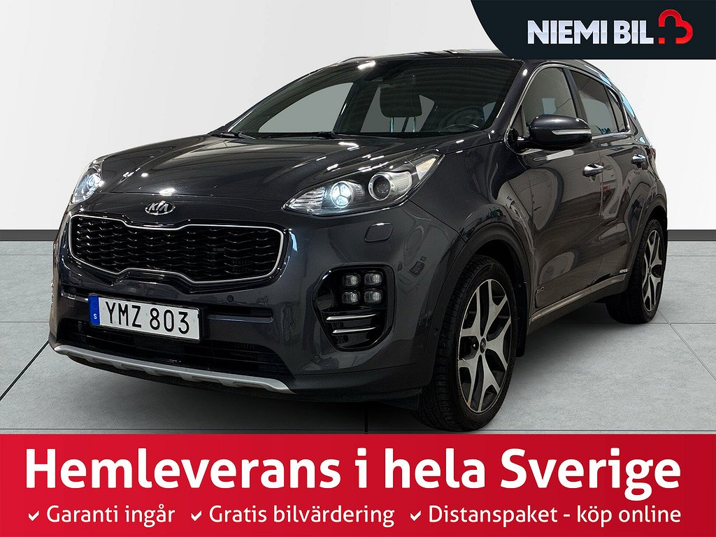 Kia Sportage 2.0 CRDi AWD GT-Line Drag Kamera Värmare Navi