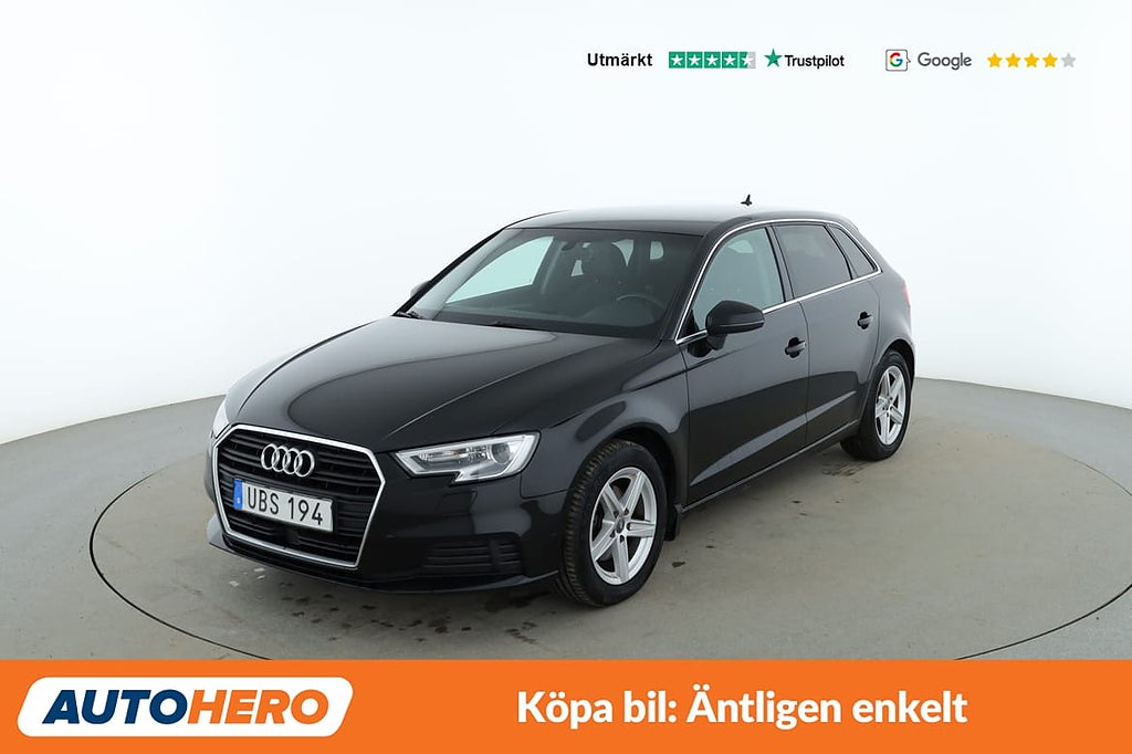 Audi A3 Sportback 1.0 TFSI / Drag, PDC, Värmare