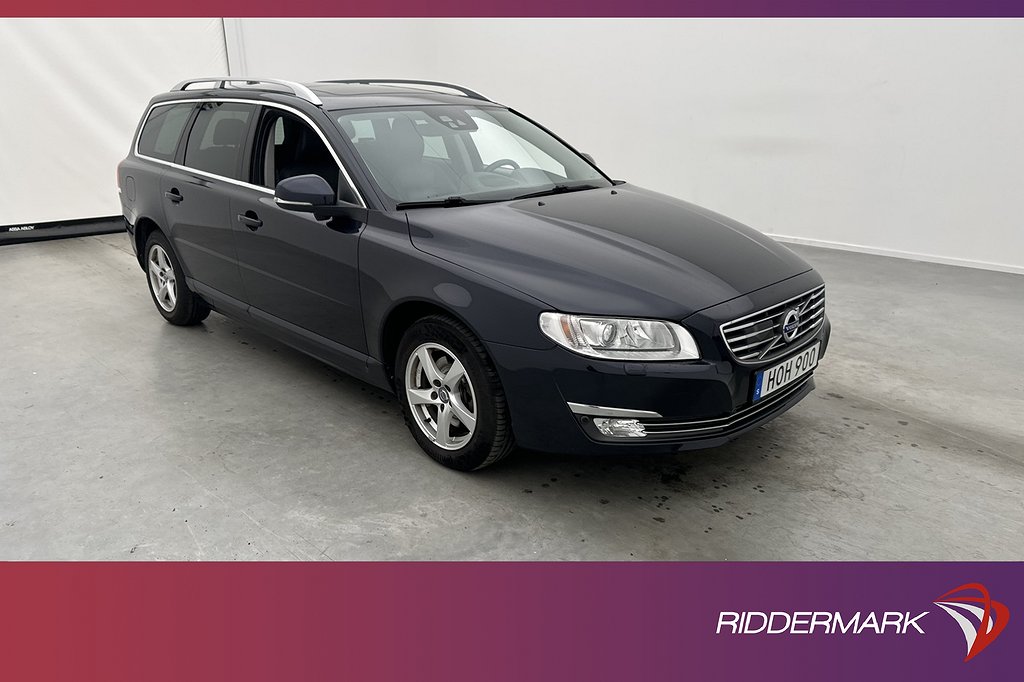 Volvo V70 D3 Summum VOC Värmare Glastak H/K Navi BLIS Drag