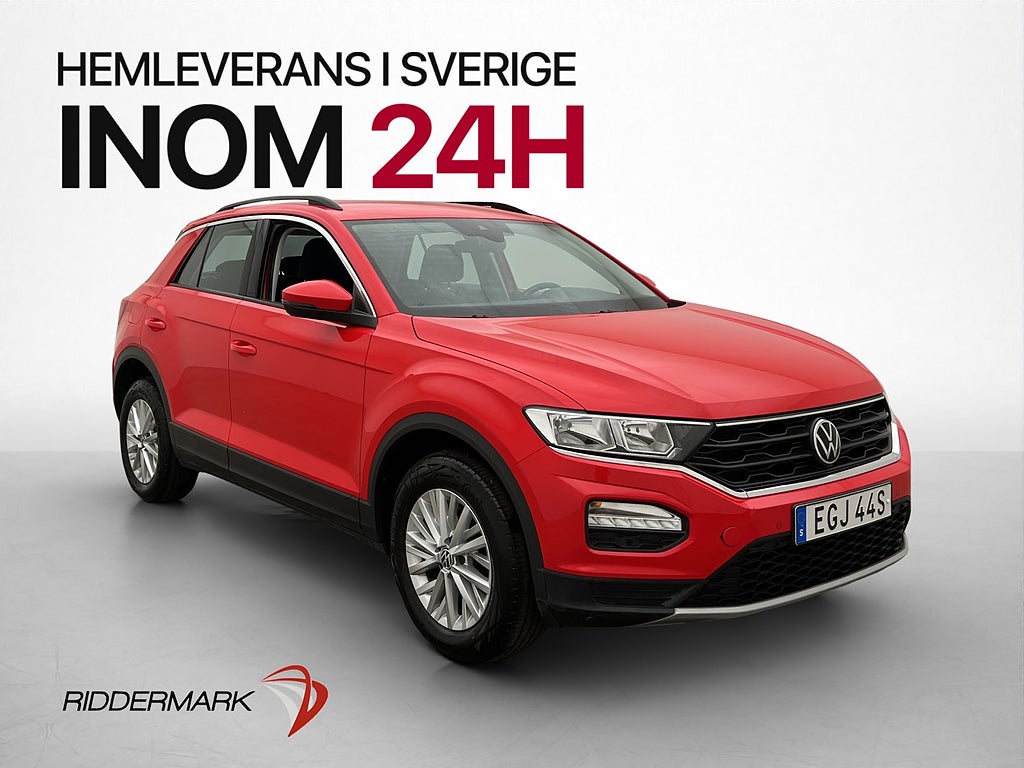 Volkswagen T-Roc 1.0 TSI 110hk P-Sensorer CarPlay Adapt-Fart
