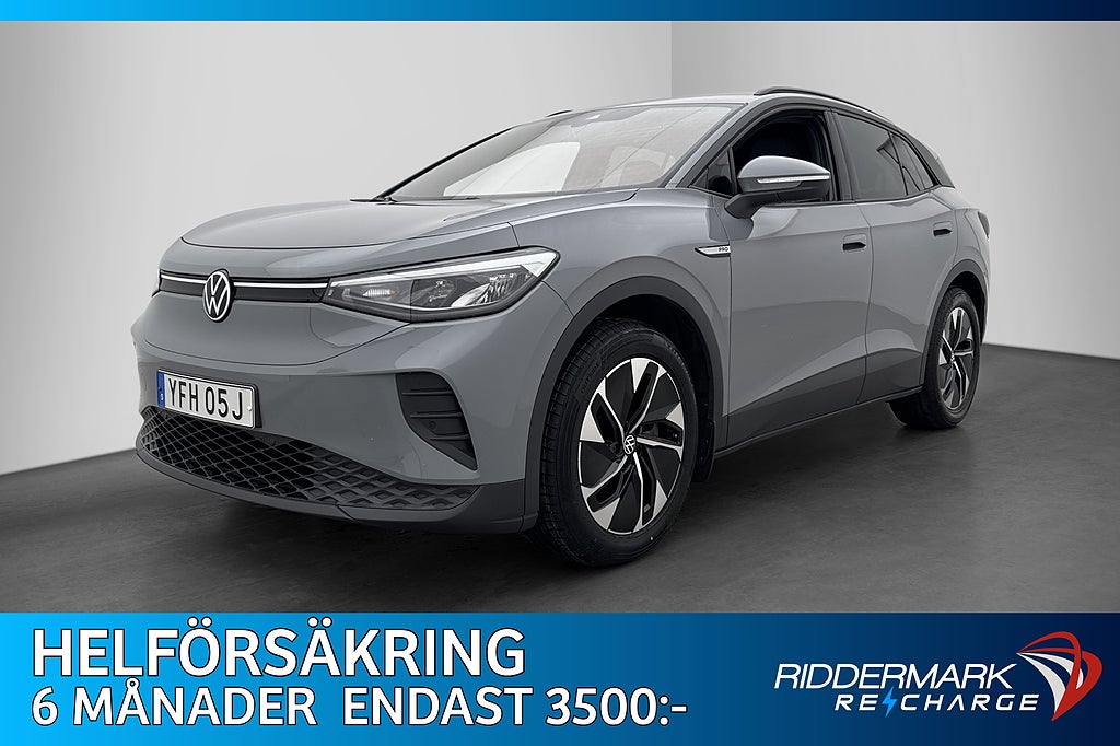 Volkswagen ID.4 Pro Performance 204hk Värmare CarPlay MOMS