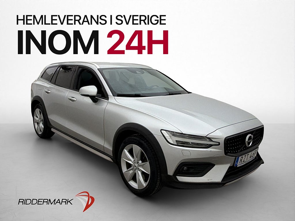 Volvo V60 Cross Country D4 190hk AWD Värmare Adaptiv Drag