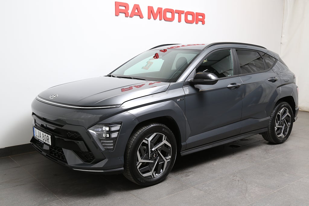 Hyundai Kona Fullhybrid N-Line | 360 kamera | Elstol |Navi | 2025