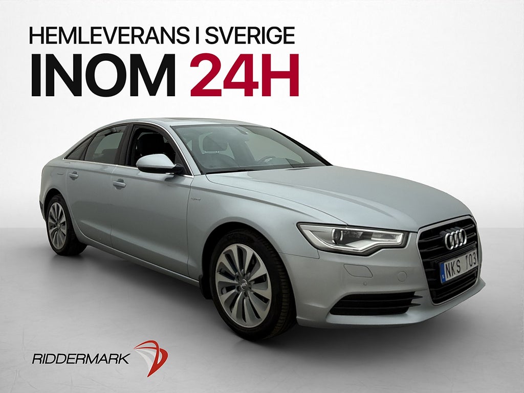 Audi A6 2.0 TFSI hybrid 245hk Taklucka P-sensorer