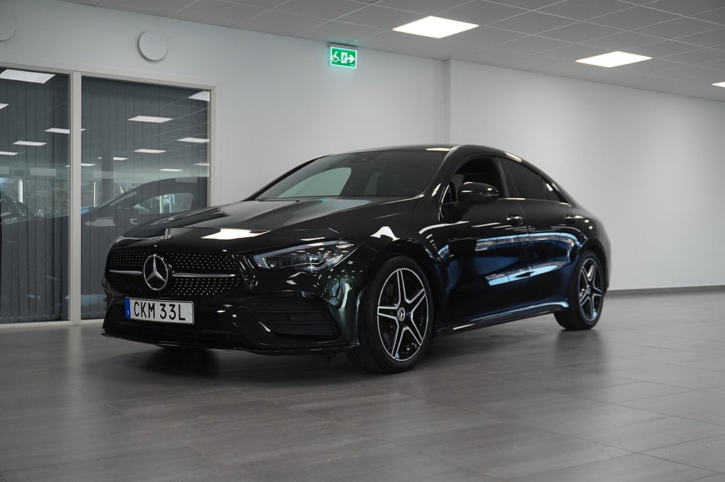 Mercedes-Benz CLA 4,95% ränta 200 D AMG Premiumpaket Pano Burmester Värmare