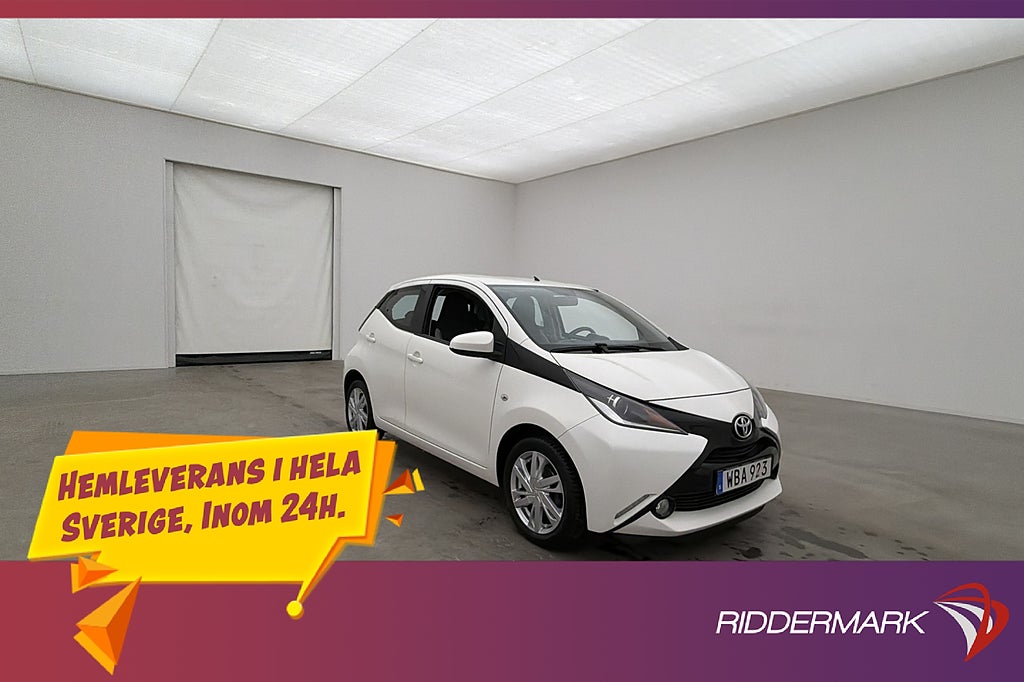 Toyota Aygo 1.0 VVT-i x-shift X-PLAY Kamera A/C Låg skatt