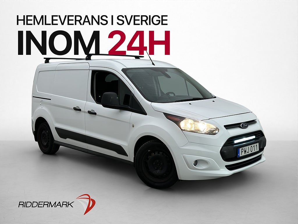 Ford Transit Connect LWB Värmare Drag Kamera V-Inr Takräcke