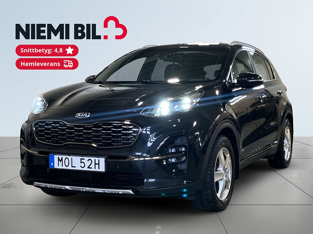 Kia Sportage 1.6 T-GDI AWD DCT GT-Line Drag Värmare Kamera Navi 